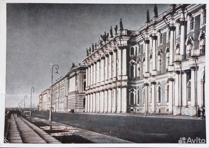 Винтаж. открытки Ленинград, 1946 г. - 4 шт