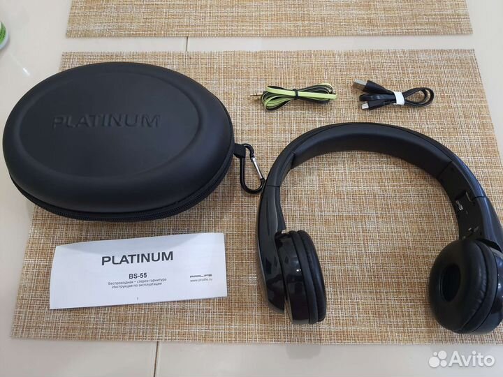 Беспроводные наушники platinum BS-55