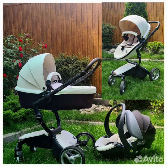 Детская коляска Mima Xari комплектации 3 в 1