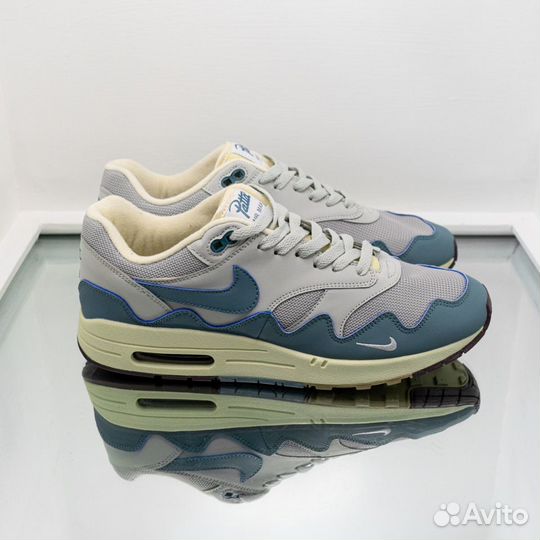 Кроссовки Air Max 1 x Patta Waves ‘Noise Aqua’