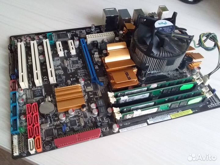 Комплект s775, xeon e5440, 8 gb