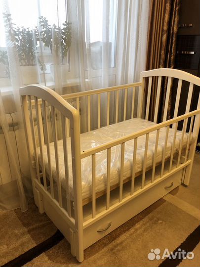 Матрас детский + бортики