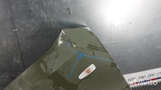 Крыло переднее левое mitsubishi pajero 4 (3DN18D90