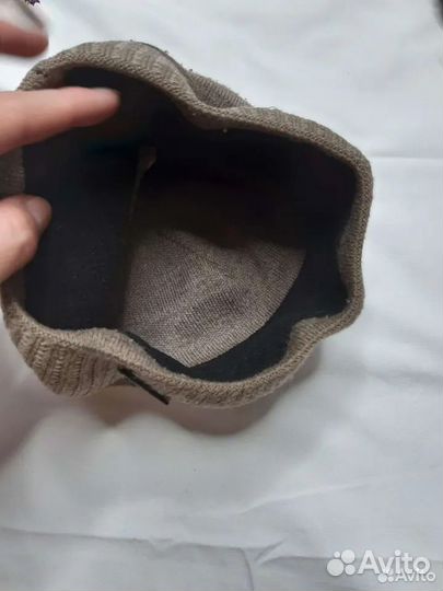 50-52-54см Пакетом шапки + снуд для мальчика осень