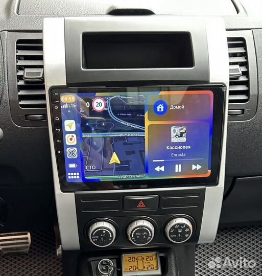 Магнитола для Nissan Xtrail t31 android Carplay