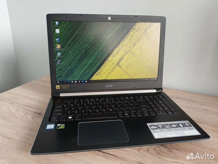Игровой Ноутбук Acer Aspire A715-71G-58YJ