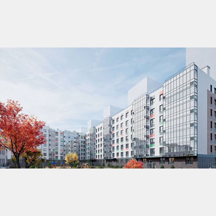2-к. квартира, 71,6 м², 2/8 эт.