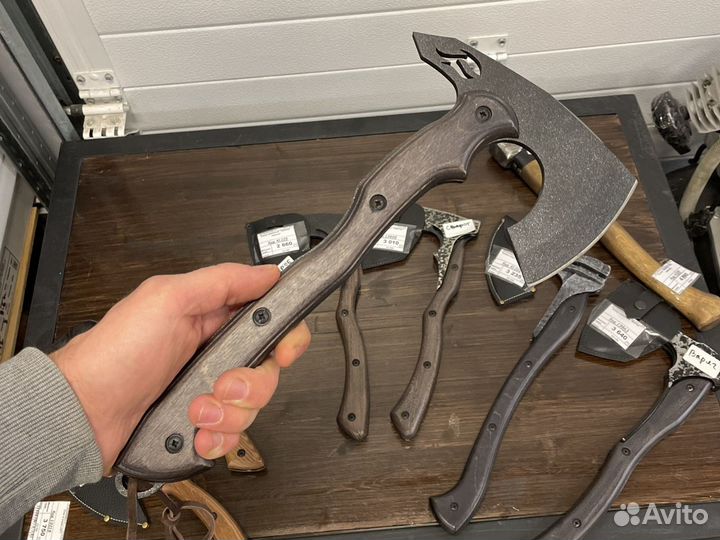 Топор кованый крот