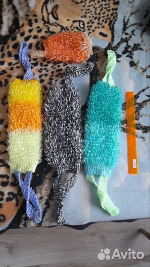 Мочалка ручной работы