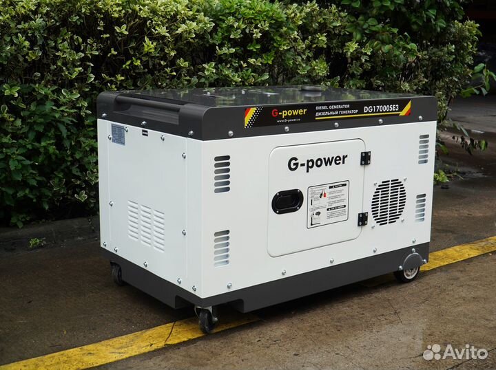 Дизельный генератор 14 kW g-power