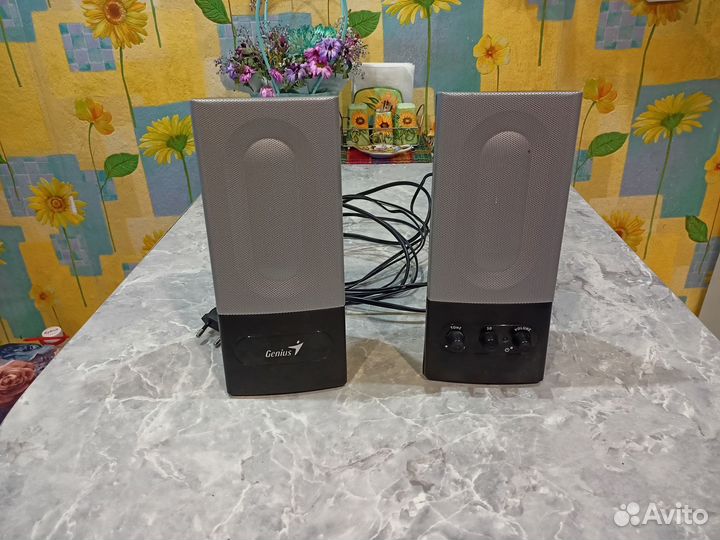 Монитор viewsonic и колонки genius нерабочие