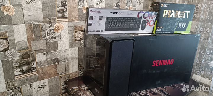 Игровой пк 12 ядер RTX2060S +Монитор 27