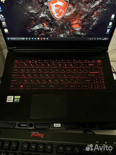 Игровой ноутбук MSI GF-65 RTX 3060 i5-10500H