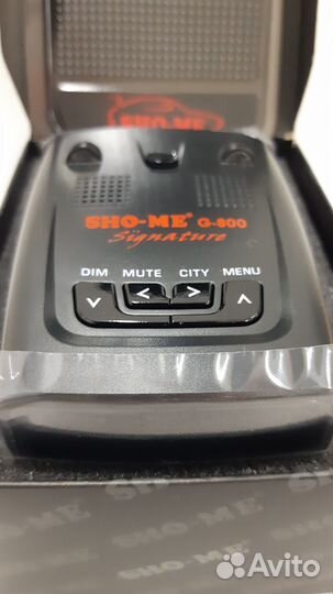 Радар-детектор Sho-Me G-800 Signature с GPS модуле