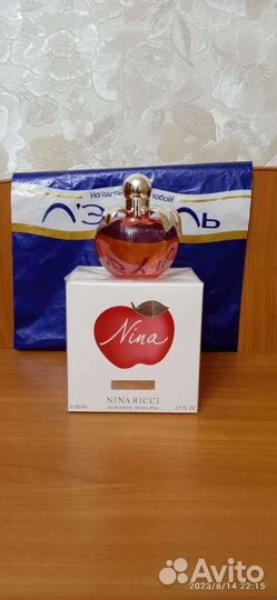 Туалетная вода женская нина ричи 80 мл