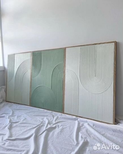 Интерьерная картина текстурная объемная