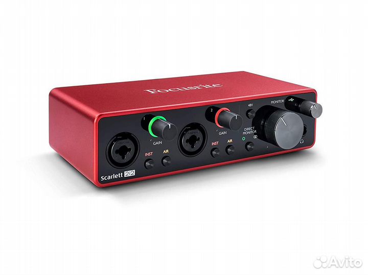 Focusrite Scarlett 2i2 3rd Gen звуковая карта