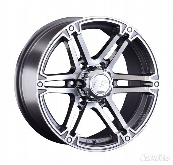 R17 6x139,7 8J ET25 D106,1 LS Wheels 473 GMF