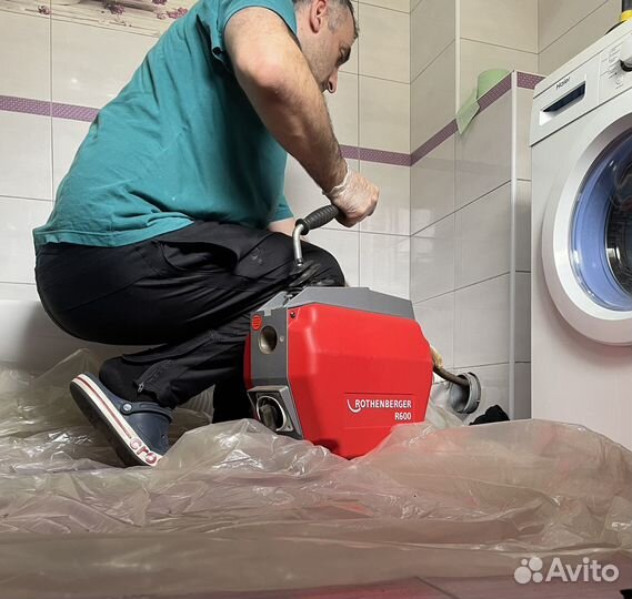 Прочистка засоров канализации 24/7