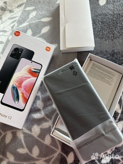 Телефон Xiaomi redmi note 12 4/128GB Onyx Gray