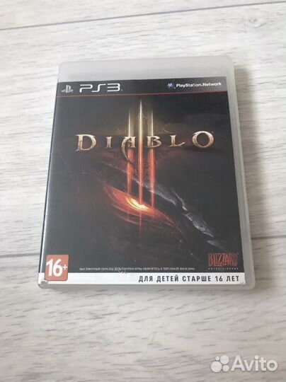 Диск на PS3 Diablo III