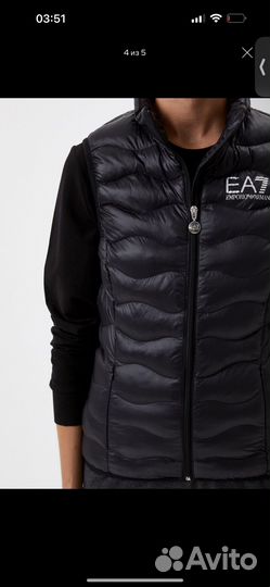 Жилетка женская ea7