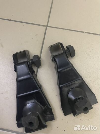 Крепления багажника в водосток