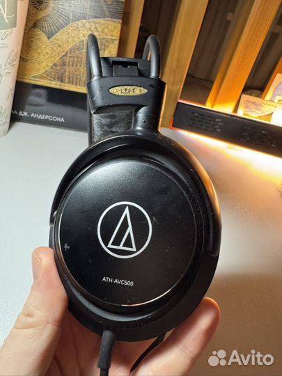 Наушники audio technica ath-avc500