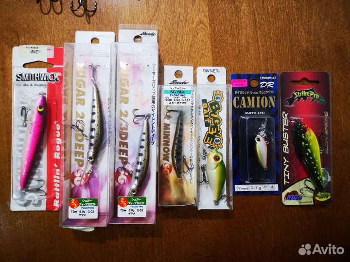 Блесны и воблеры