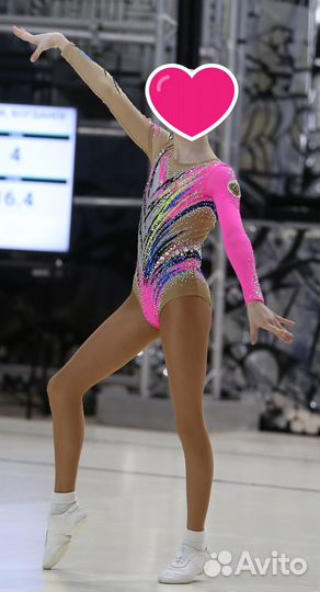 Купальник 5шт групповой спортивная аэробика 9-11