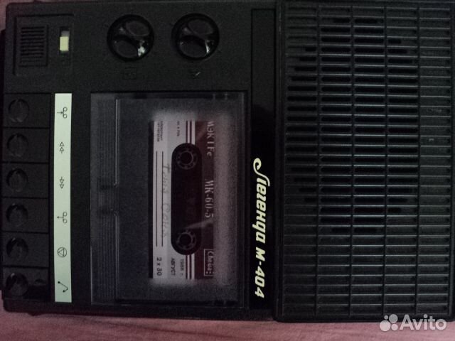 Кассетный магнитафон легенда 404