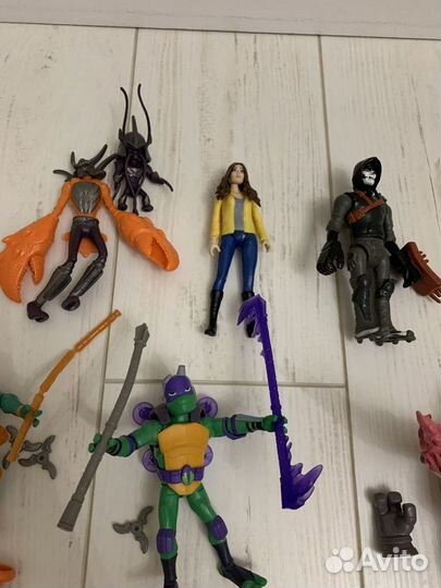 Черепашки ниндзя и злодеи фигурки