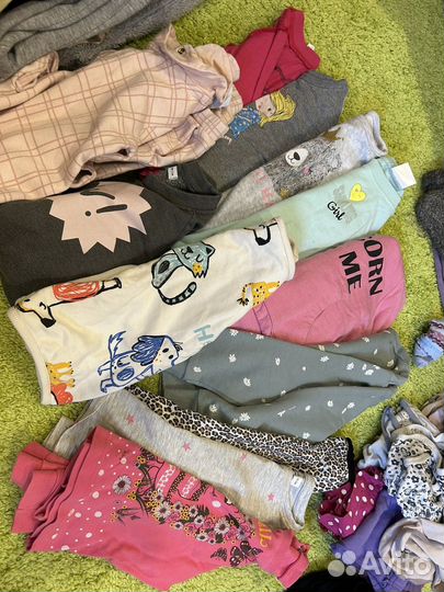 Детские вещи пакетом для девочек от 2 до 4 лет