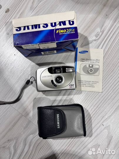 Пленочный фотоаппарат samsung fino20se