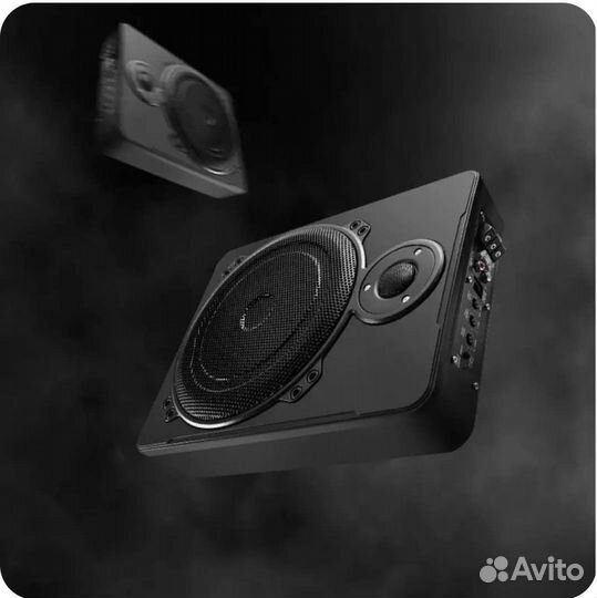 Активный сабвуфер под сиденье, новый,в упаковке