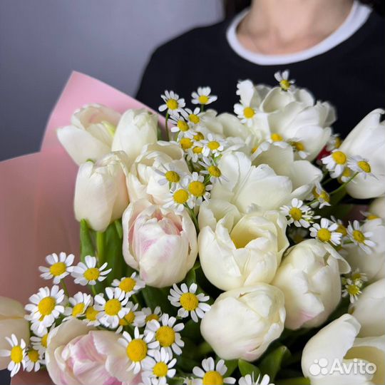 Тюльпаны на 8 марта в розницу