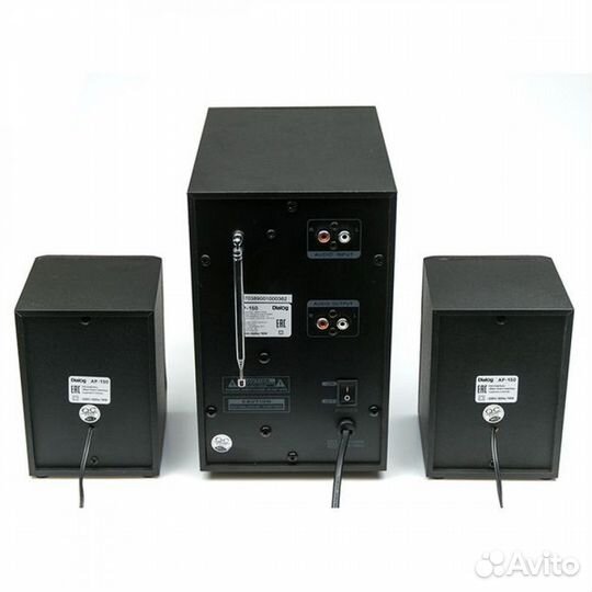 Акустические колонки AP-150 2.1, 5W+2*2,5W RMS