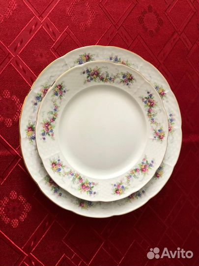 Столовый сервиз чехия thun 6 персон