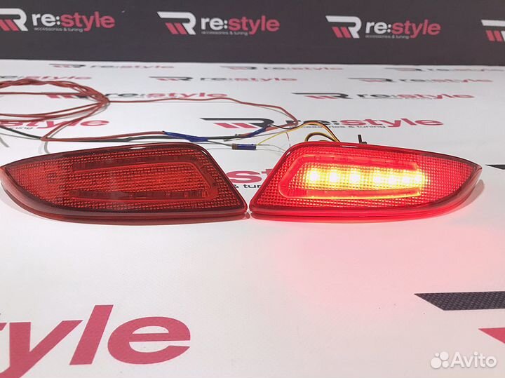 Фонари в задний бампер Camry 55