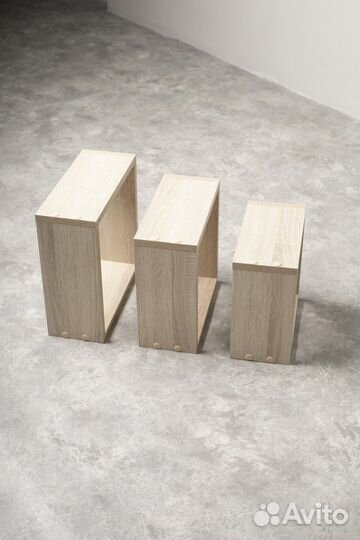 Полки стеллажи деревянные 30/27/24