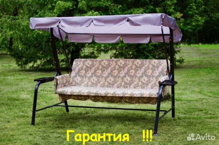 Садовые Качели 3-х местные Сиена