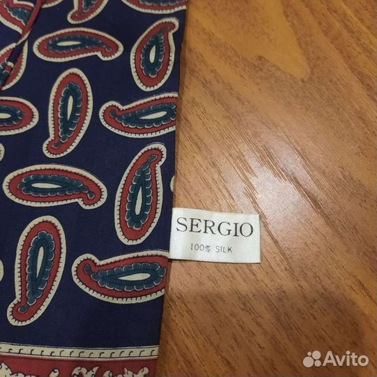 Мужской шарф кашне шёлковый. италия