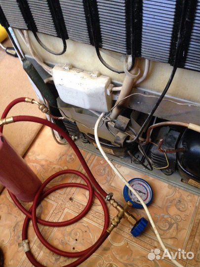 Ремонт холодильников. Заправка фреоном