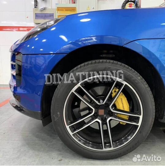 Накладки на суппорта порше алюминиевые