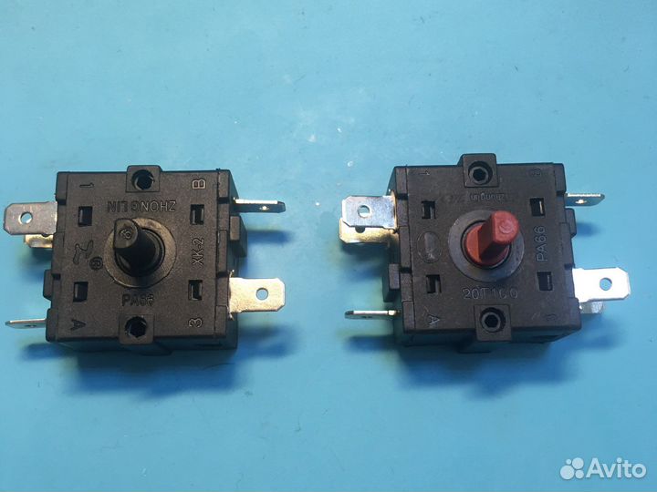Переключатель режимов обогревателя 250v 15 A (хк2)