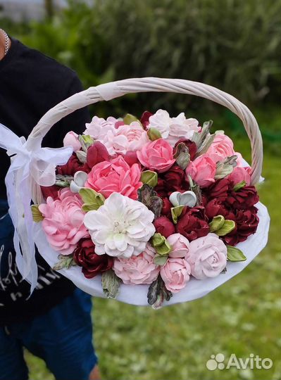 Фигурный зефир и шоколад