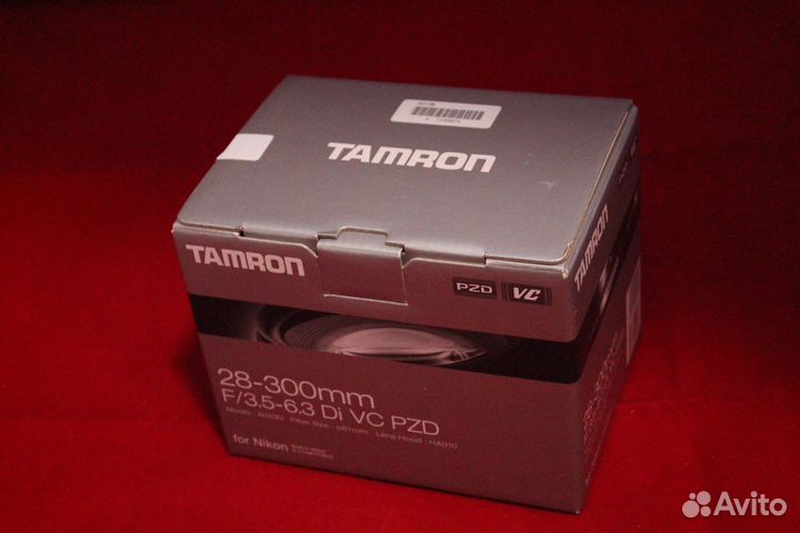 Tamron 28-300mm f/3.5-6.3 VC PZD Новый