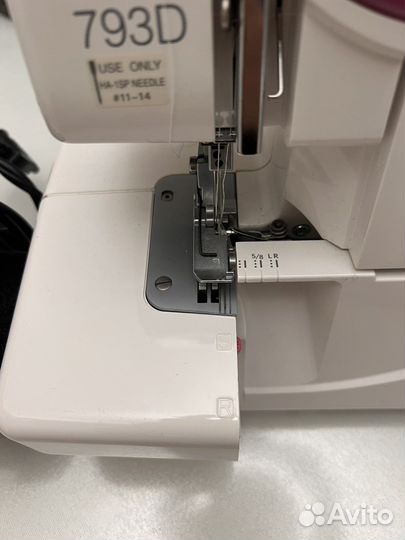 Оверлок janome 793 D