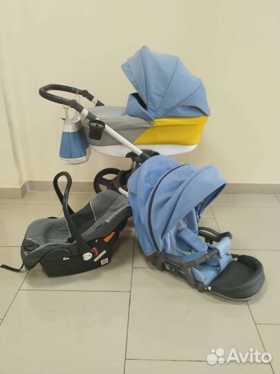 Коляска 2 в 1 плюс автолюлька