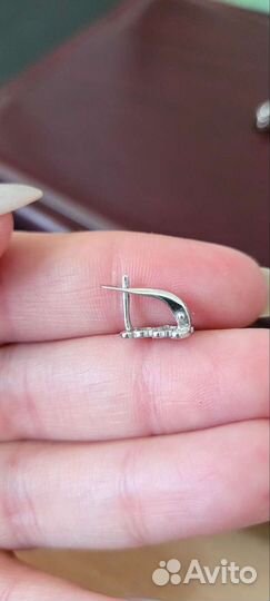 Серьги серебро